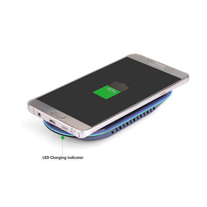 Fast Wireless Charger,Itian Quick Qi Wireless Charger for iPhone 8/X Samsung Galaxy Note8/S8/S8+ S7 S7 edge Note5 S6 edge + S6 - iDeviceCase.com