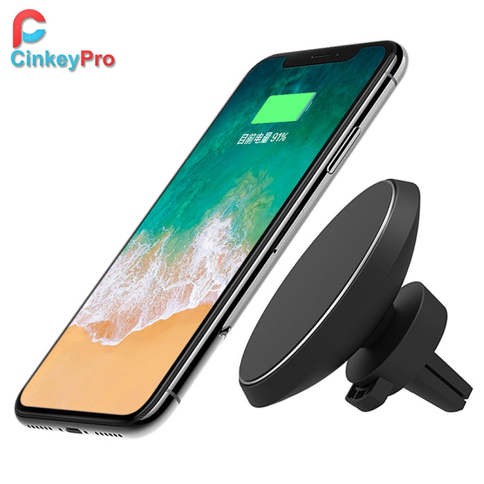 CinkeyPro Wireless Car Charger W3 Magnetic Holder Charging - iDeviceCase.com