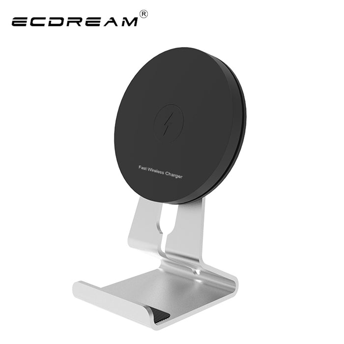 ECDREAM fast wireless charger aluminium stand - iDeviceCase.com