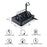 Elecguru USB Charging Station Dock Stand Holder 6 Ports 1A/2.4A Multi Function Universal USB Charger - iDeviceCase.com