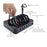 Elecguru USB Charging Station Dock Stand Holder 6 Ports 1A/2.4A Multi Function Universal USB Charger - iDeviceCase.com