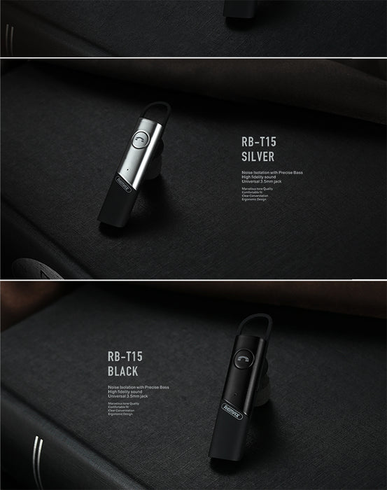 Remax RB-T15 Portable Wireless Bluetooth Earphone Handsfree Earbud for Phone Car - iDeviceCase.com