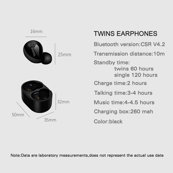 Twins Earphones Deep Bass sports Bluetooth headphones with microphone charger box - iDeviceCase.com