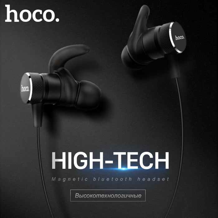 Original HOCO Magnetic Bluetooth Earphones Wireless Headset with Mic for iPhone Xiaomi Stereo In Ear Hook Earbuds Sports Running - iDeviceCase.com