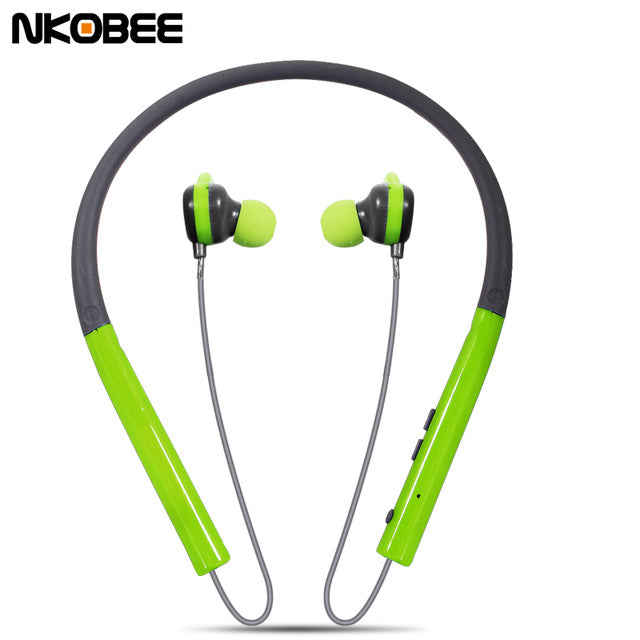 Wireless Casque Bluetooth Earphone Noise Reduction Neck hanging Ear Phones - iDeviceCase.com