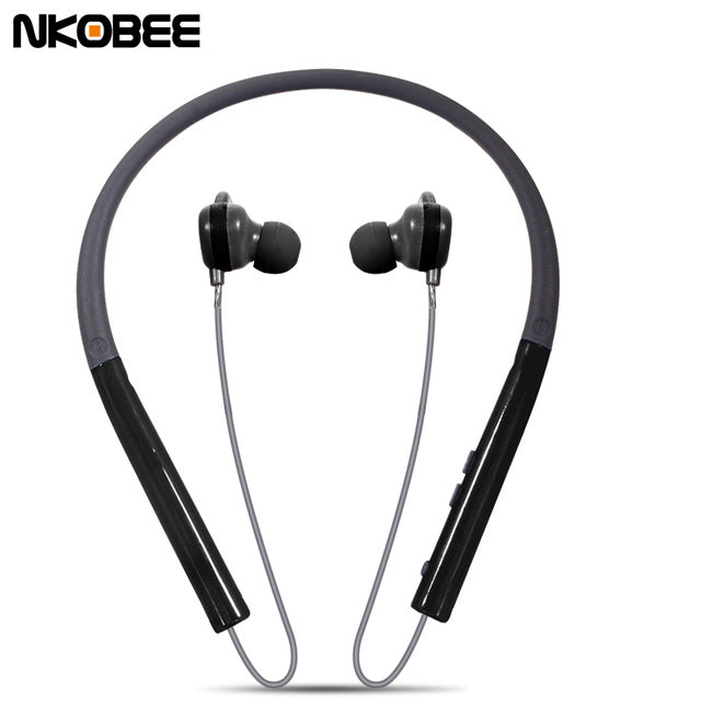 Wireless Casque Bluetooth Earphone Noise Reduction Neck hanging Ear Phones - iDeviceCase.com