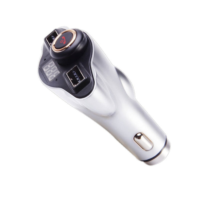 4 in1 Dual USB Car Charger Safety Hammer Wireless Bluetooth Earphone Auto Adapter - iDeviceCase.com