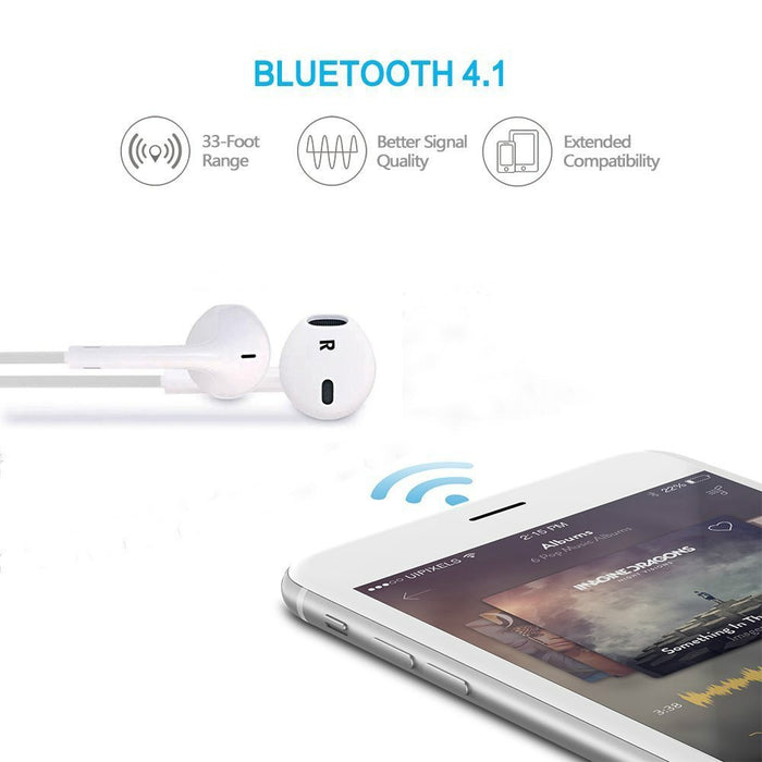 Bluetooth earphone sport wireless headphones earbuds Sweatproof  with Mic  Bluetooth V4.1 APT-X - iDeviceCase.com