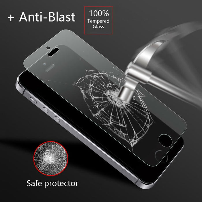 CHYI frosted matte For iphone SE tempered glass 9h hardness Iphone 6 7 8 explosion-proof protective glass For iphone Xs max X - iDeviceCase.com